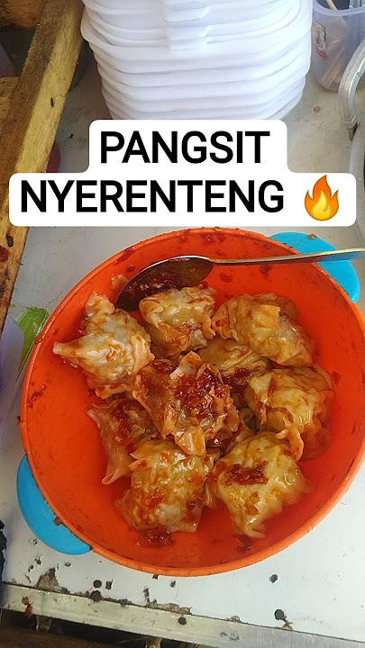 PANGSIT NYERENTENG 🔥‼️ #pangsitnyerenteng #food #viral #viralvideo #shorts #shortvideo #fypp #fyp