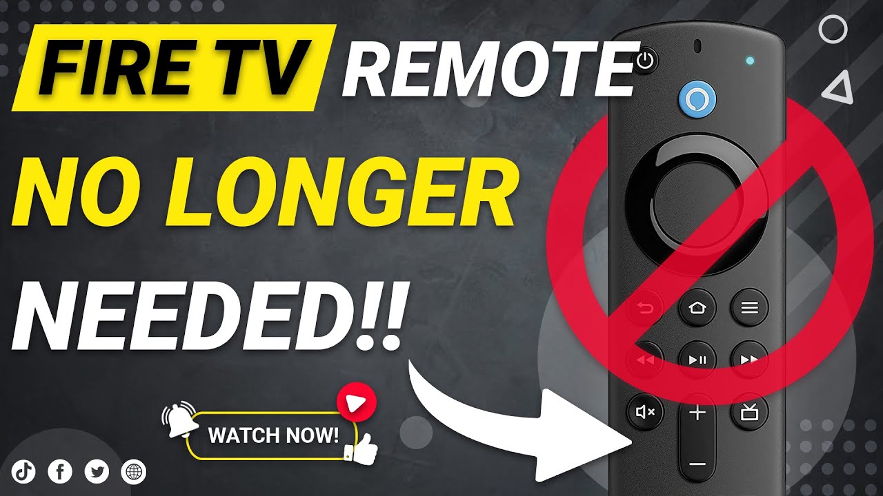 SECRET FIRESTICK TIP – You No Longer Need your Firestick Remote!!