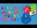 Learn Alphabet with Water Slide Toys - Alphabet and Numbers Songs Collection