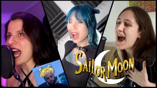 Video thumbnail of "Sailor Moon METAL COVER - Maxi Petrone ft Juli Hope, Martina Galli y Vale Gadagñotto"