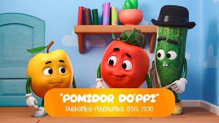 Pomidor Do'ppi - Bolajon Telekanalida! 🍅🤩