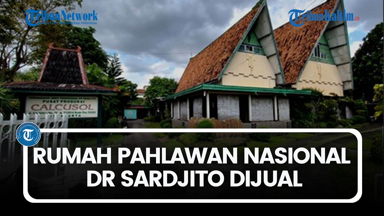 Rumah Pahlawan Nasional Dr Sardjito Di Yogyakarta Dijual