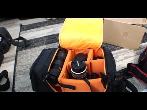 amazonbasics sling backpack for slr cameras