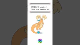 Dragonite Evolves Into Mega Dragonite - Pokemon Evolution Animation