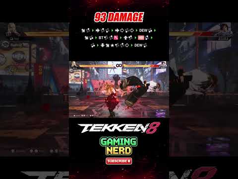 93 DAMAGE | Lili Combo Tekken 8 Season 2 #tekken8 #shorts #youtubeshorts