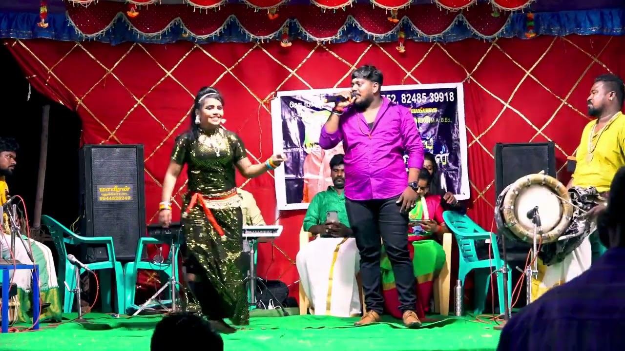   folk Singer Vijaydance performance Meeramarana mass