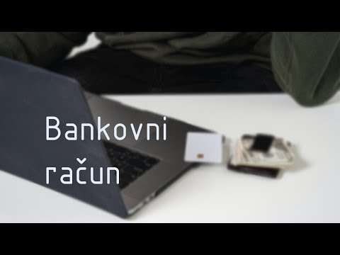 Video: Što Je Bankovni Račun