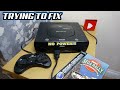 Trying to fix a broken sega saturn from ebay