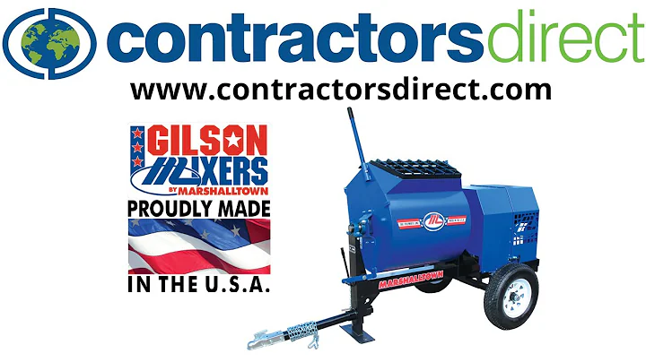 Marshalltown 800 MP 8 cu. ft. Grout Plaster & Mortar Mixer