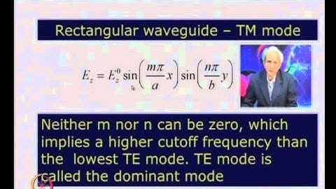 Mod-05 Lec-37 Waveguides II