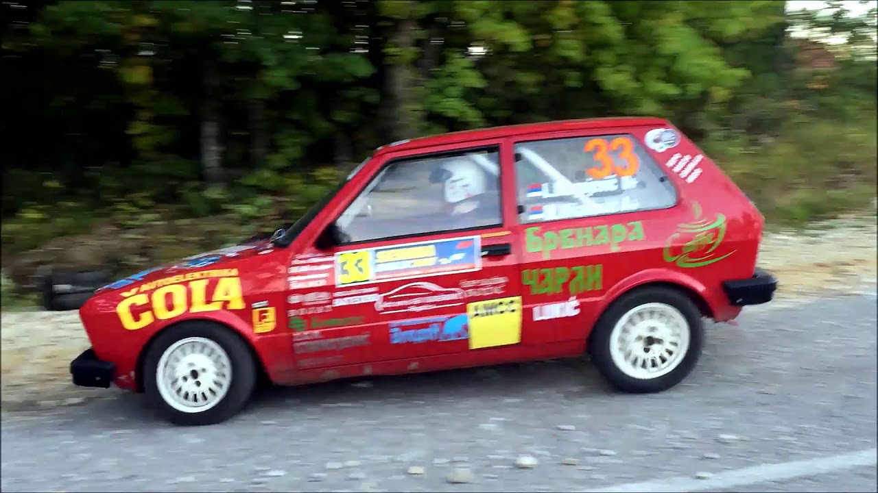 Yugo Rally Lazar Blagojevic / Marko Milanovic - 50. Serbia Rally 2017 - Zastava ...