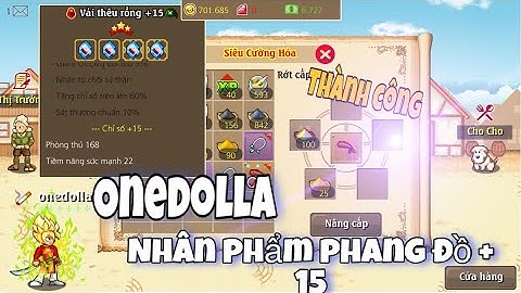 Hải Tặc Tí Hon [ Onedolla ] :Test Nhân Phẩm _ Onedolla Khô Máu Đập Đồ + 15 Và Cái Kết ... !!!