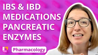 IBS \u0026 IBD Medications, Pancreatic Enzymes - Pharmacology - GI System | @LevelUpRN