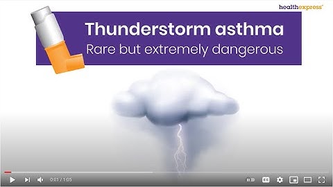 Thunderstorm asthma