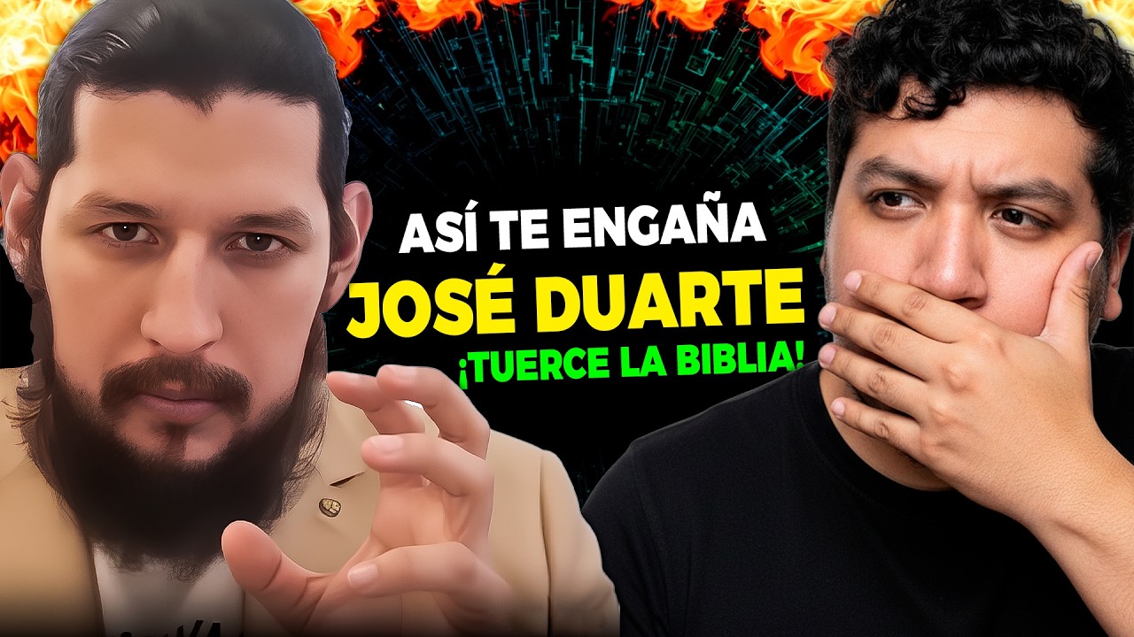 José Duarte te engaña! Te lo demuestro! Falso profeta cristianos!