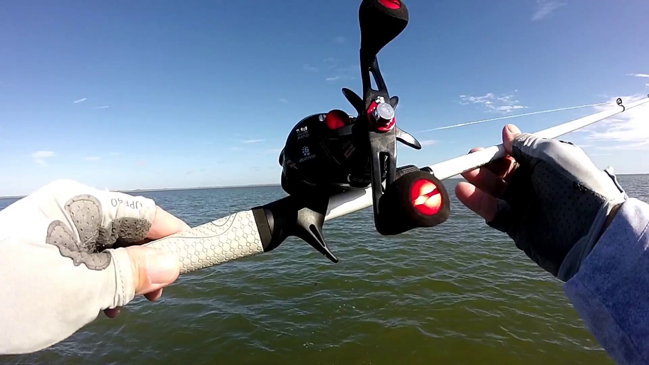 Speckled Trout and Redfish on the New Piscifun Torrent Reel 