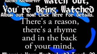 Watch Out, You're Being Watched (With Lyrics!) - Rachel Macwhirter chords