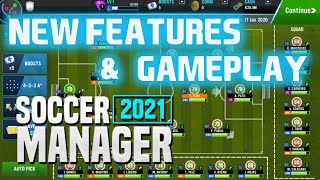 SOCCER MANAGER 2021 NEW FEATURES | GAMEPLAY | MANAGER PROFILES | SM2021. screenshot 2