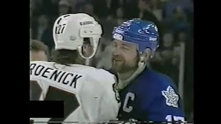 Maple Leafs - Blackhawks g6 hits and roughs 4/28/94
