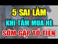 CẢNH BÁO: 5 Sai Lầm Khi ĐI TẮM MÙA HÈ CỰC NGUY HIỂM Khiến MÁ.U DỒN LÊN NÃO, SỚM GẶP TỔ TIÊN