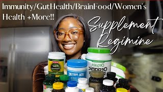 Supplements I Take for Immunity, Gut health, Brain food, Women's health + more