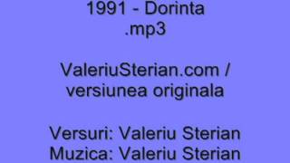 Valeriu Sterian - 1991 - Dorinta (originala)