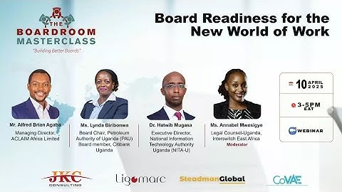 Board Readiness for the New World of Work | The Boardroom Masterclass - Full Video