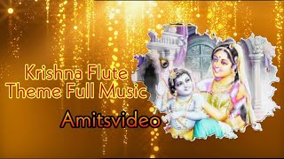 Krishna New Full Flute Theme Music | Parvati Ganesh Lori | Radhakrishna