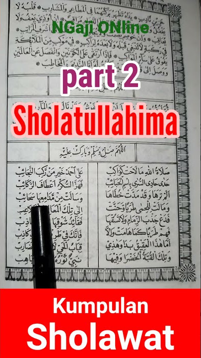 sholatullahima/kawakib sholawat viral