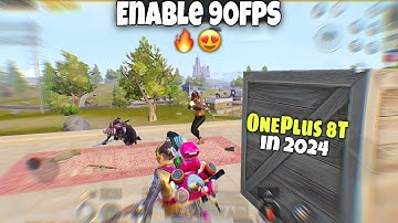 Enable 90 FPS in OnePlus 8T  / OnePlus 8T FPS Meter PUBG Test 2024