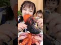 Spicy Seafood Mukbang 🐙 TikTok Chinese ASMR Eating Sounds (Crab,Uni, Octopus, Squid, Sashimi)