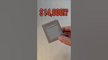 The most expensive Gameboy Game a nostalgic relic from our childhood #gameboy #retrogaming #nintendo