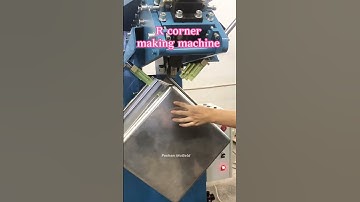 how many machines can make a R corner #sink pressing machine #radius forming machine