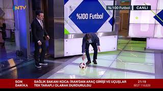 Rıdvan Dilmen'den penaltı yorumu (%100 Futbol Fenerbahçe-Galatasaray 23 Şubat 2020)