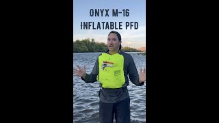 Onyx M-16 Inflatable Life Jacket 40% Off Promo Code In Description