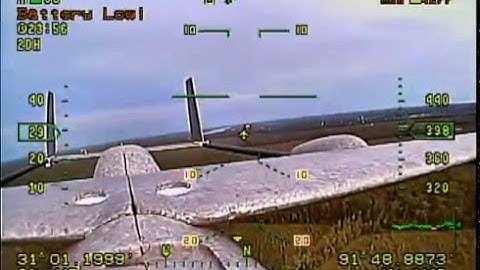 Runcam Swift, Late evening low light footage