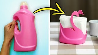 25 IDEE GENIALI PER RI USARE LE BOTTIGLIE DI PLASTICA