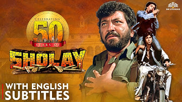 SHOLAY FULL MOVIE (4K) | Amitabh Bachchan, Dharmendra, Hema Malini | Biggest Blockbuster