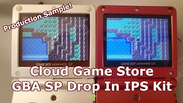 Game Boy Advance SP Drop In Backlight Kit - Cloud Game Store [Production Sample]