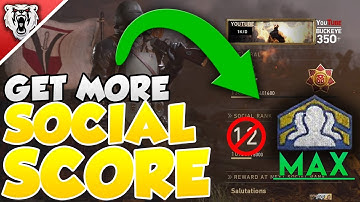 How to INCREASE Your SOCIAL RANK FAST In World War 2 - 2k+ XP PER HOUR!
