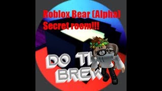 Roblox Bear Alpha Secret Room Youtube - bear secrets roblox