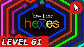 Flow Free Hexes Interval Pack Level 61 Solution (Android/IOS)