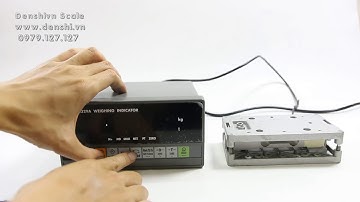 Hướng dẫn hiệu chuẩn cho đầu cân AD4329A
