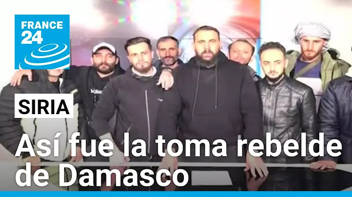 Rebeldes sirios toman Damasco y ponen fin a cinco décadas de la dinastía Assad