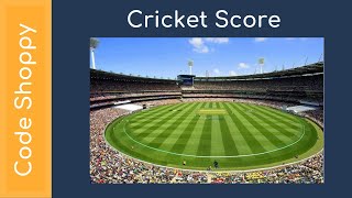 Cricket Live Score & Match Management System Android and WebApplication screenshot 3