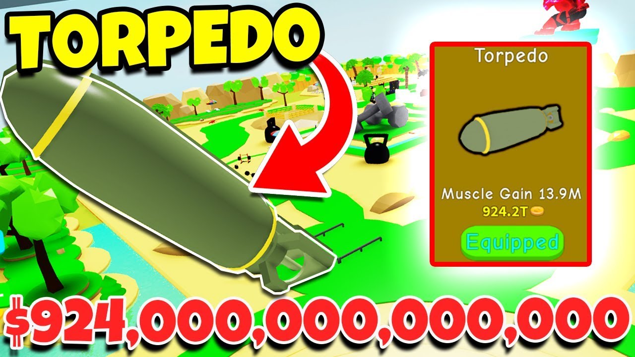 Final Stage Max Size And Bought New 924 000 000 000 000 Torpedo In Lifting Simulator Roblox Youtube - new size simulator roblox