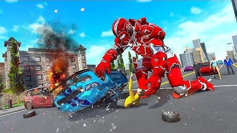 New Ambulance Robot Transformation Part-2 | Amazing Doctor Robot Rescue City Android GamePlay