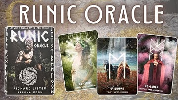 Runic Oracle│Unboxing & Flip-through🖤