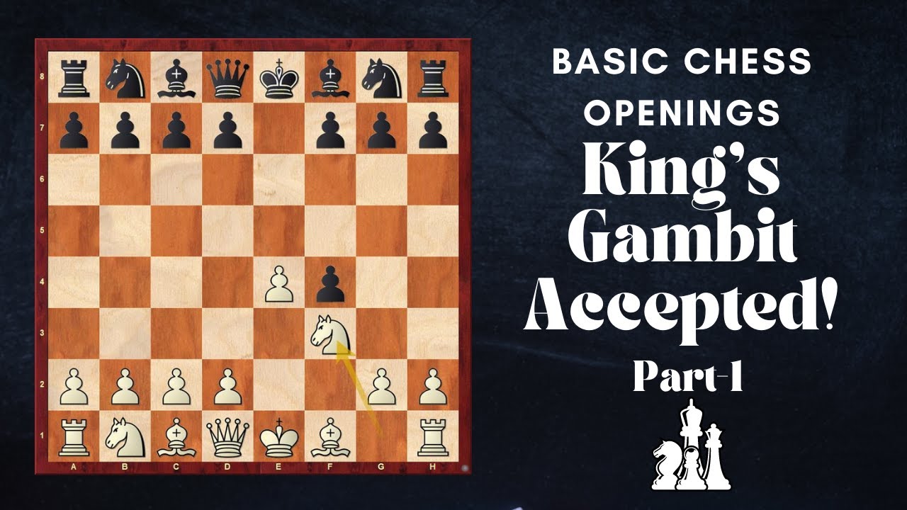 Fast Checkmate - King's Gambit Accepted #chess #chesstok #chesschallen