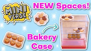 *NEW* Miniverse Spaces! Building the Bakery Display Case!